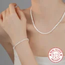 Set de Collar y Pulsera en Plata 925 – Elegancia Boda